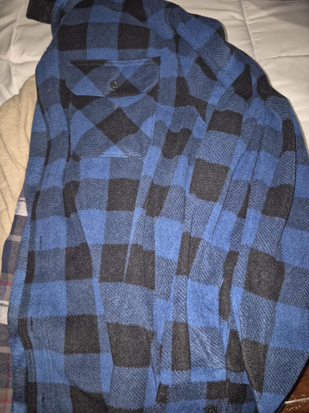 Wrangler Authentics Men's Long Sleeve Heavyweight Fleece Shirt customer photo 1