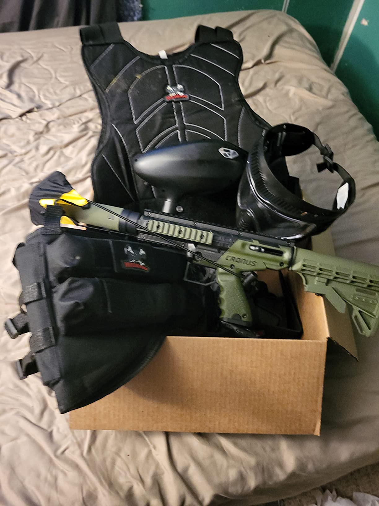 Maddog Tippmann Cronus Tactical Protective Paintball Gun Marker Starter Package customer photo 2