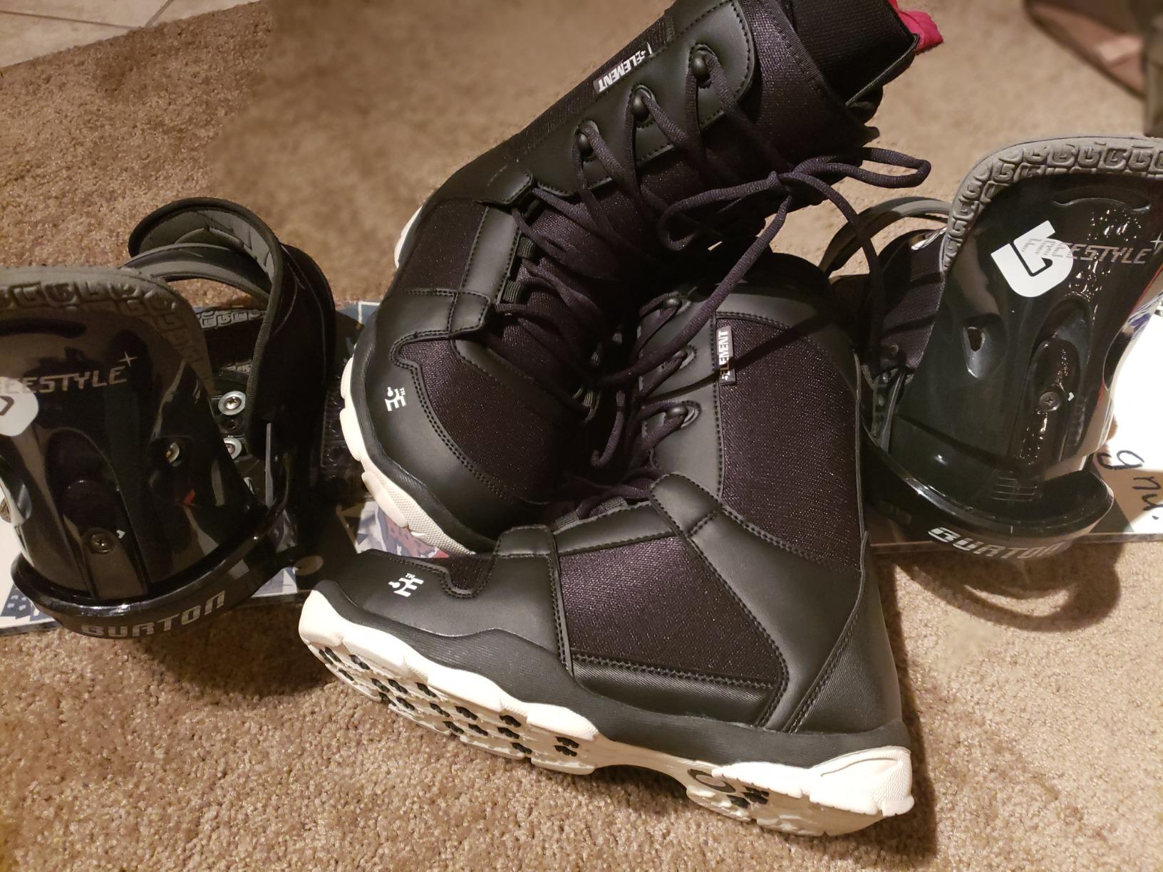 5th Element Men's Lace and Dial Snowboard Boots, Lace Black, 6 | Waterproof Liner, Secure Fit, Rubber Outsole, Designed for Beginner and Intermediate All-Mountain Snowboarders customer photo 2