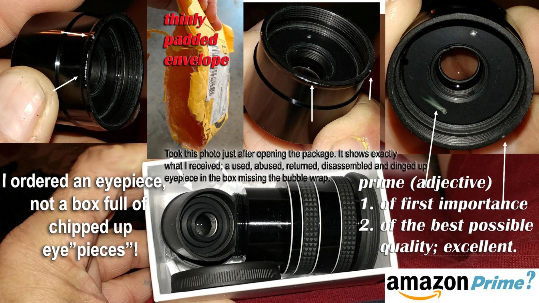 Astromania Telescope Eyepiece 6mm, Wide Angle 58° Planetary Eyepiece 1.25
