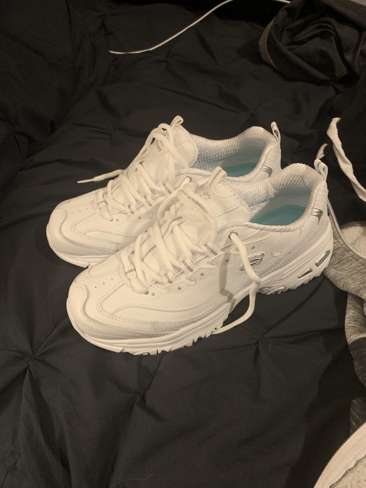 Skechers Women's D'Lites Fresh Start Memory Foam Lace-up Sneaker customer photo 1