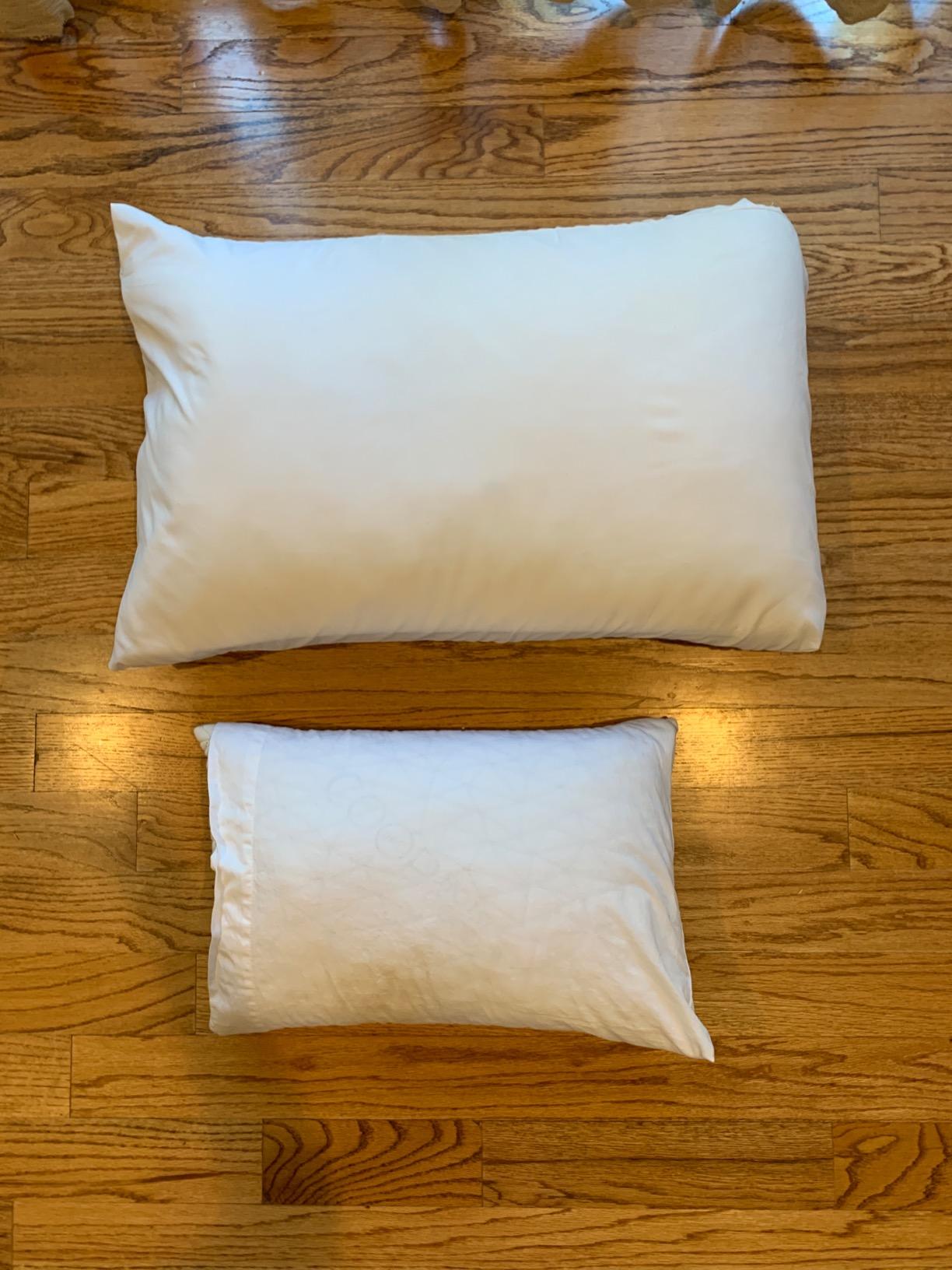 Coop Home Goods Original Toddler Adjustable Pillow, Soft, Breathable, 19