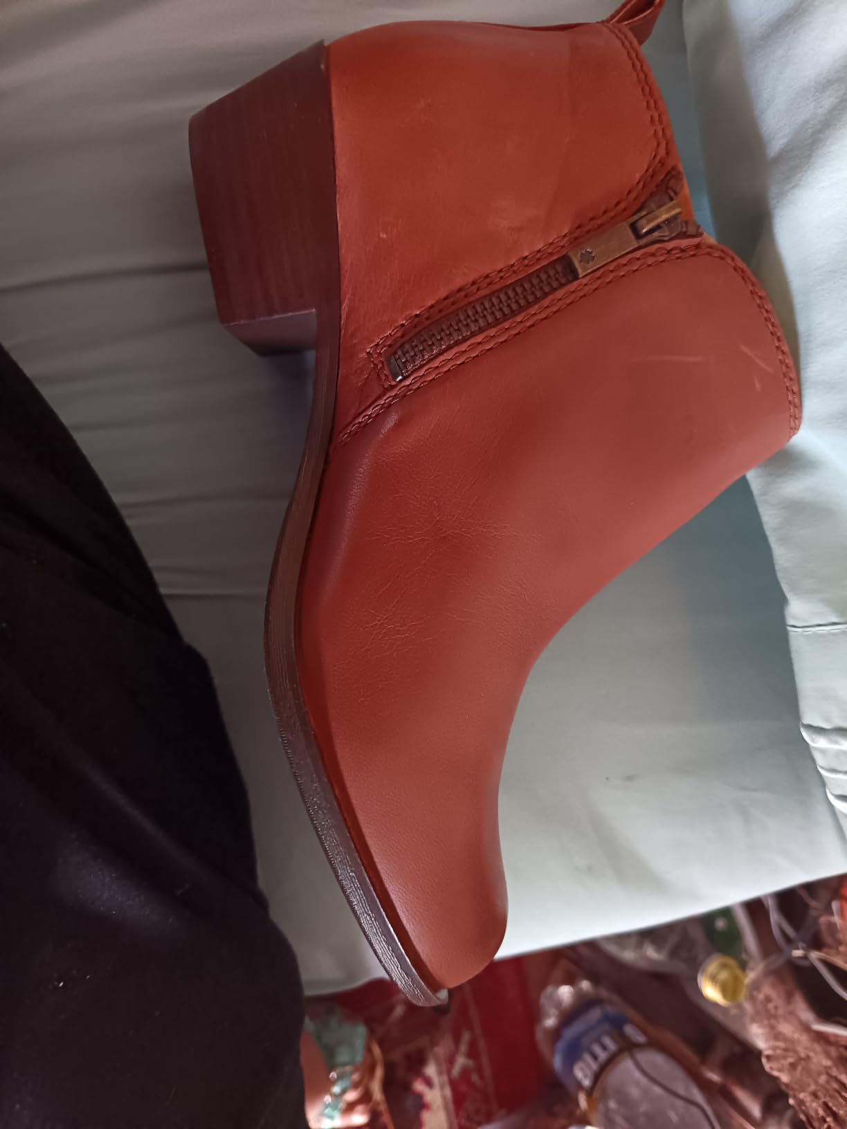 Lucky Brand Women's Basel Ankle Booties customer photo 2