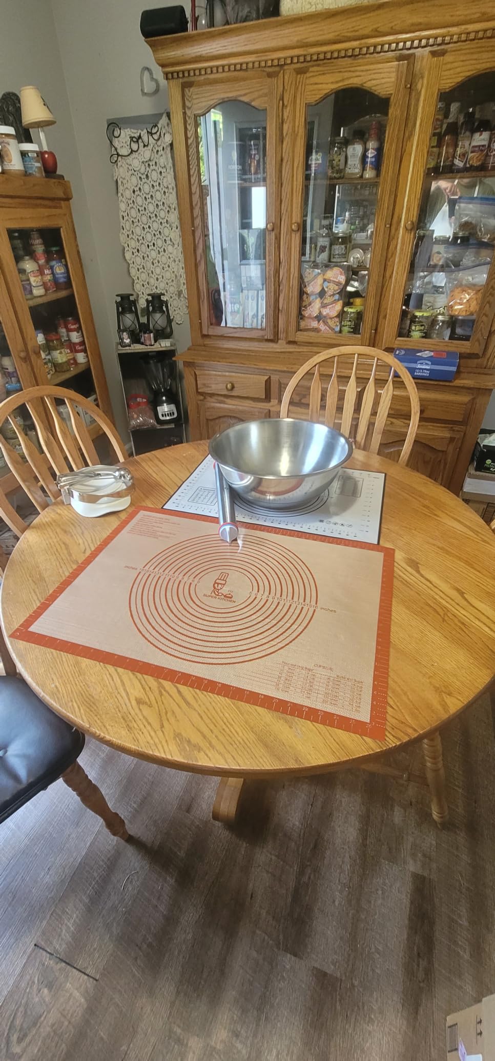 Non-slip Silicone Pastry Mat Extra Large Measurements 28''x 20'' Baking Mat customer photo 1
