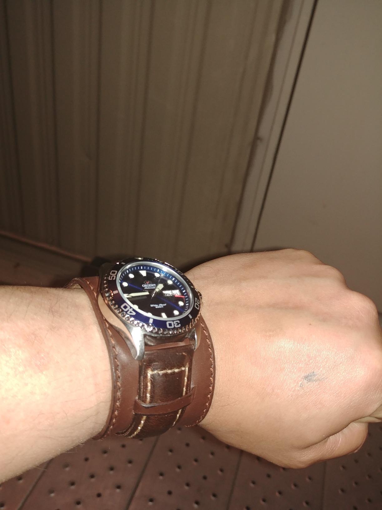 Orient AA02 Diver | Automatic/Hand-Winding Movement | 41.5 mm Diver Style Watch | 200 m Water Resistance | Stainless Steel Case customer photo 2