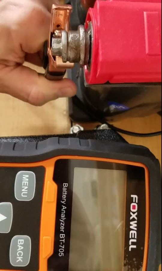 FOXWELL BT705 Car Battery Tester 24V 12V, Alternator and Load Tester customer photo 2