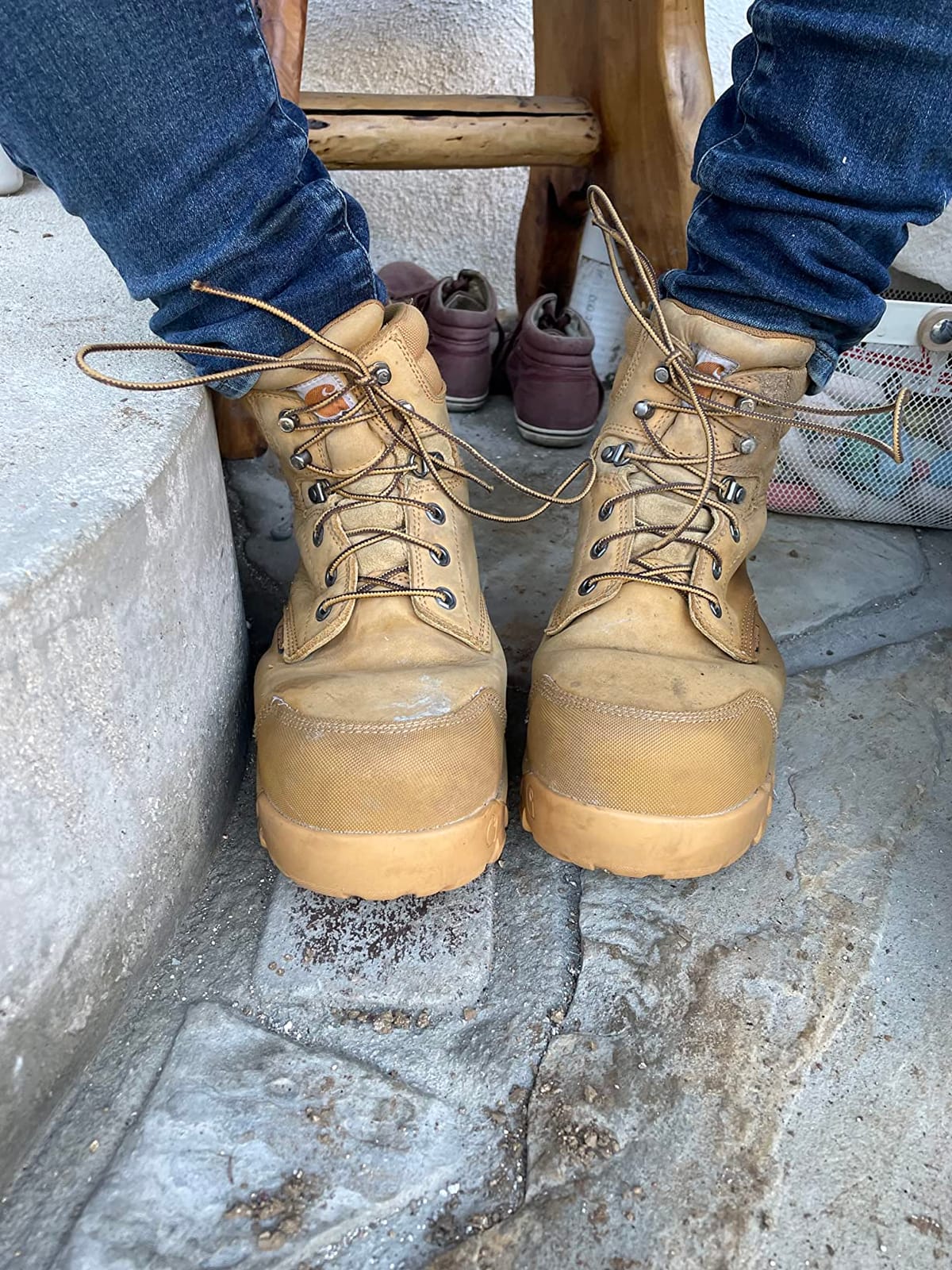 Carhartt Men's CMF6380 Rugged Flex Six Inch Waterproof Work Boot customer photo 2