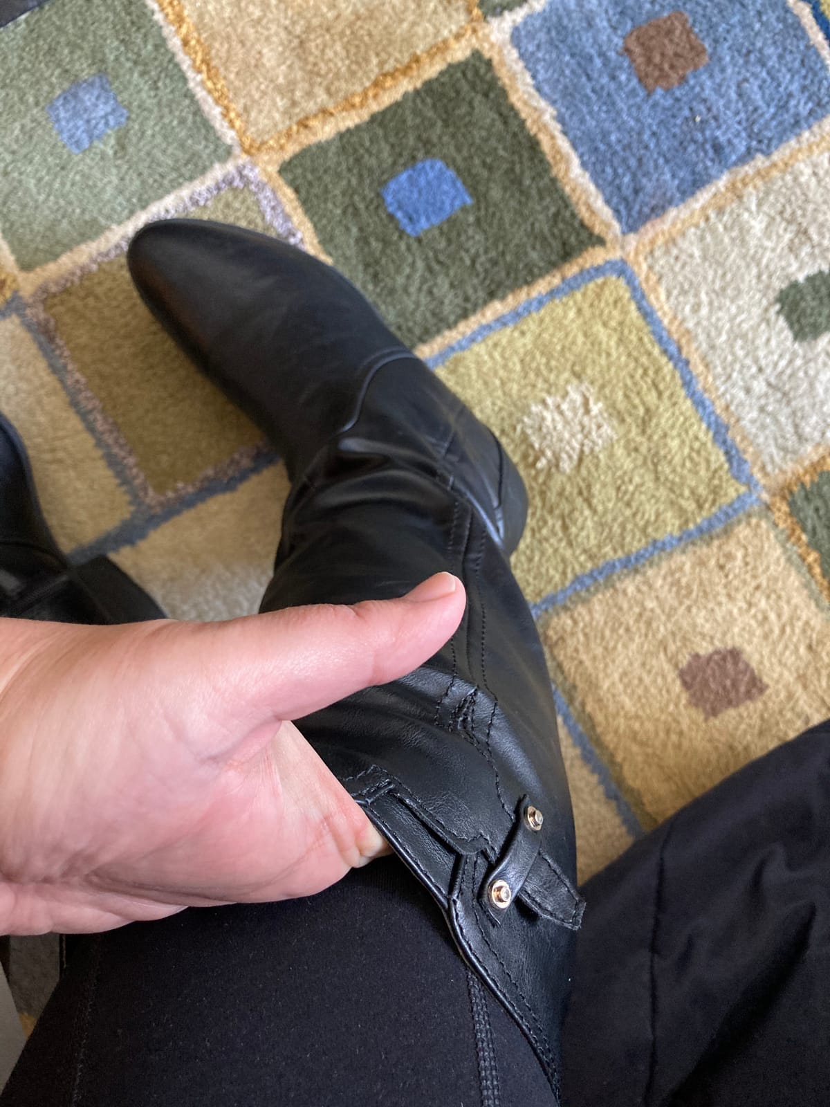 Dr.Scholl's Women's Brilliance Wide Calf Knee High Riding Boot customer photo 1