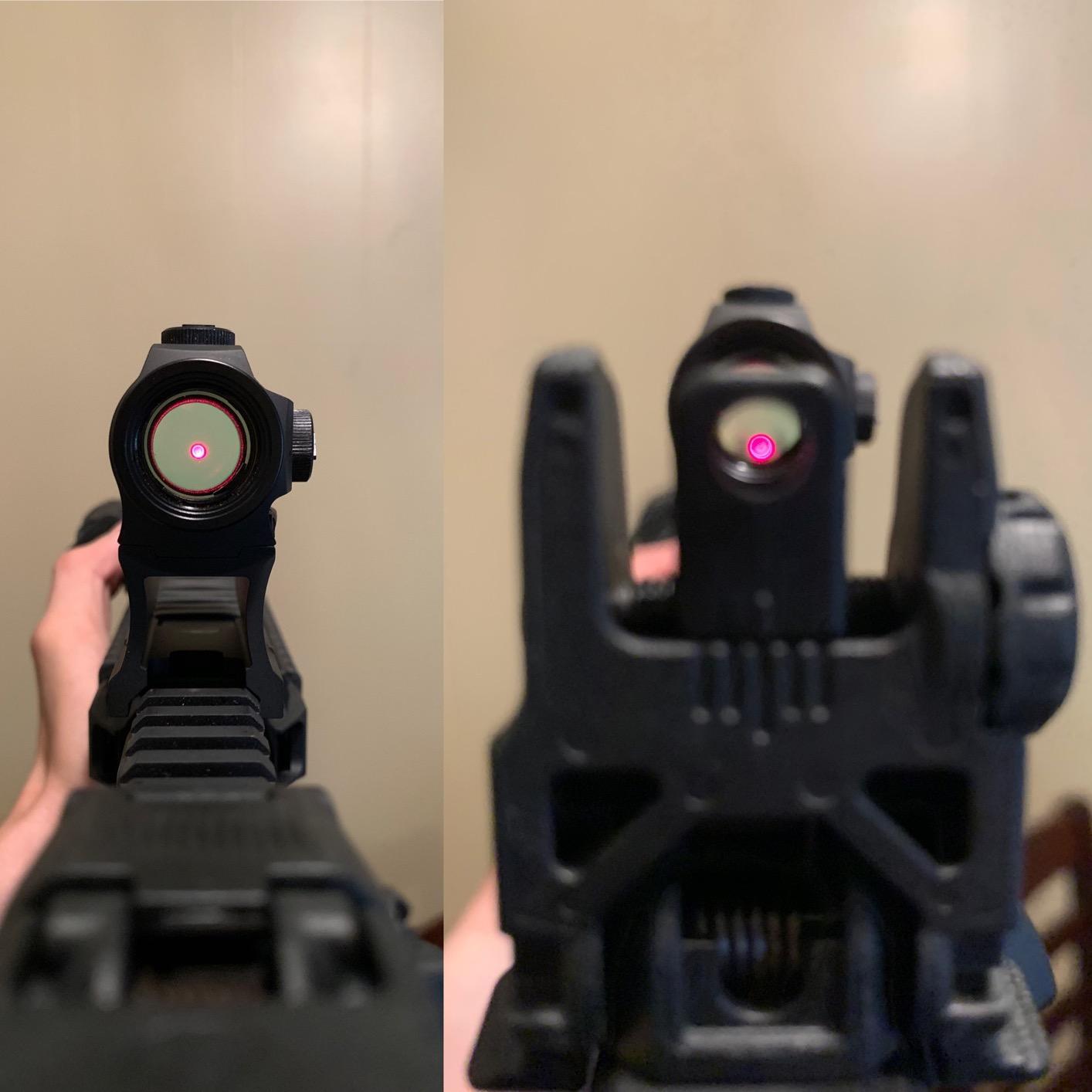 HOLOSUN HE403B-GR / HS403B 2 MOA Dot Micro Sight for Rifles - Shake-Awake Super LED Durable Waterproof Aluminum Sight with Multilayer Reflective Glass & 12 Brightness Settings - Red/Green Dot Options customer photo 2