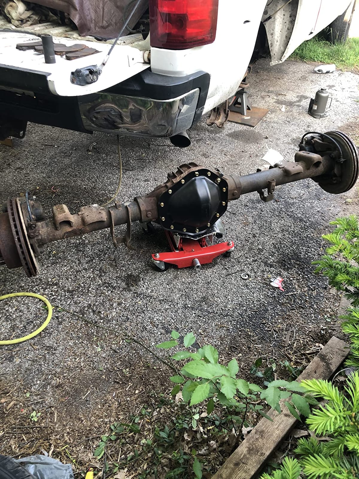 AFF Manual Transmission Jack - 450 lbs Capacity - for Smaller Vehicles customer photo 2