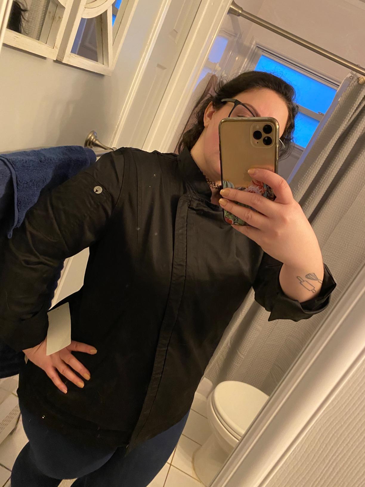 Chef Works Women's Hartford Cool Vent Chef Coat customer photo 1
