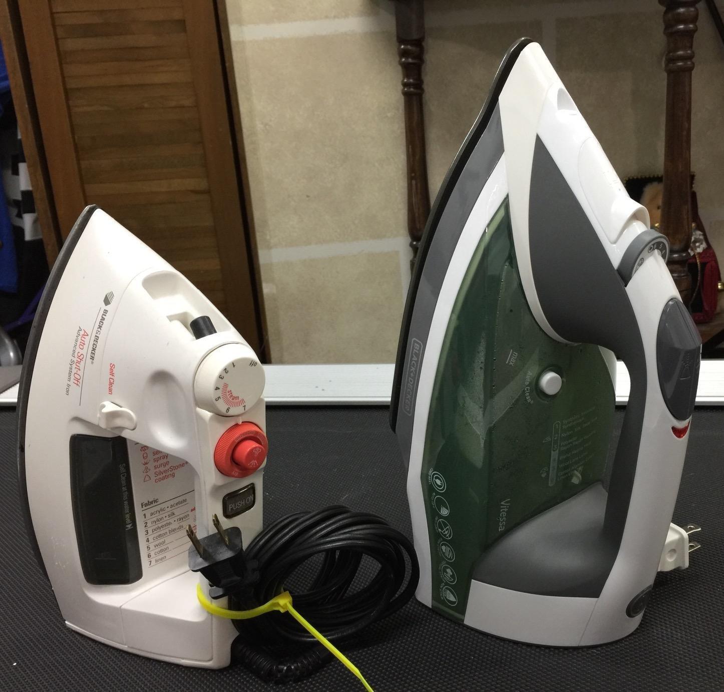 BLACK+DECKER Vitessa Advanced Steam Iron, ICR2020, Even Steam Nonstick Soleplate, Auto Shutoff, Tangle-Free Retractabel Cord, Green customer photo 2