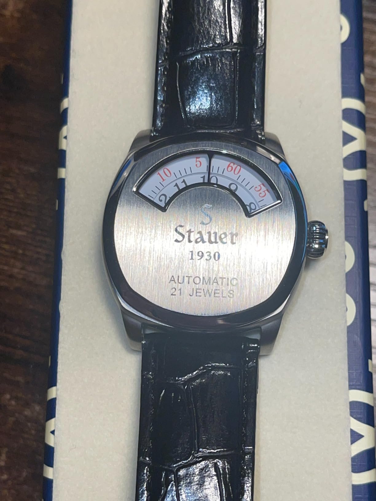 1930 Dashtronic Watch Cotswold Genuine Men's Automatic Watch with Leather Band and Stainless Steel Case 21-Jewel Movement and 3-ATM Water Resistant customer photo 1