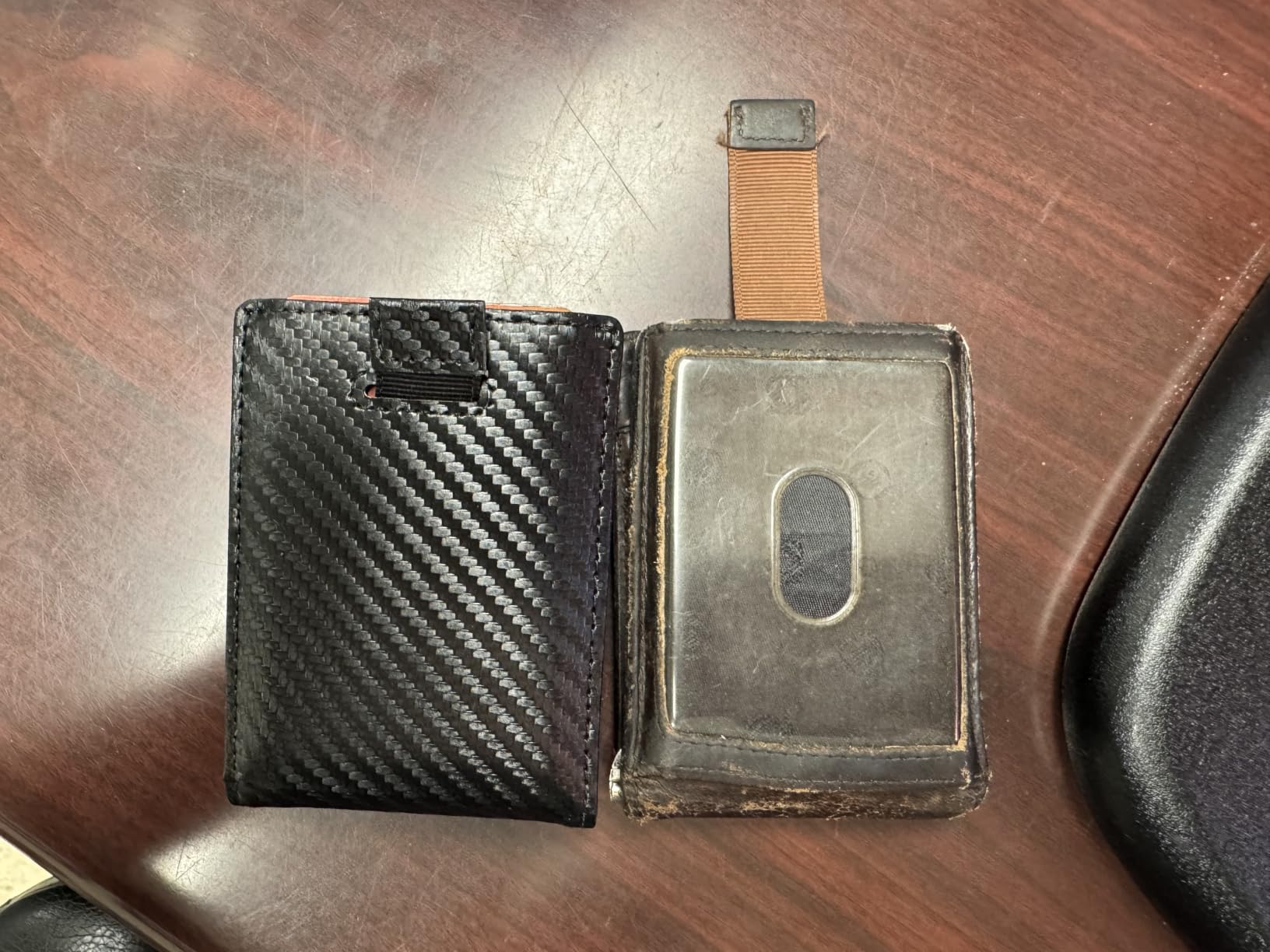 SERMAN BRANDS RFID Blocking Slim Bifold Genuine Leather Minimalist Front Pocket Wallets for Men with Money Clip Thin Mens customer photo 2