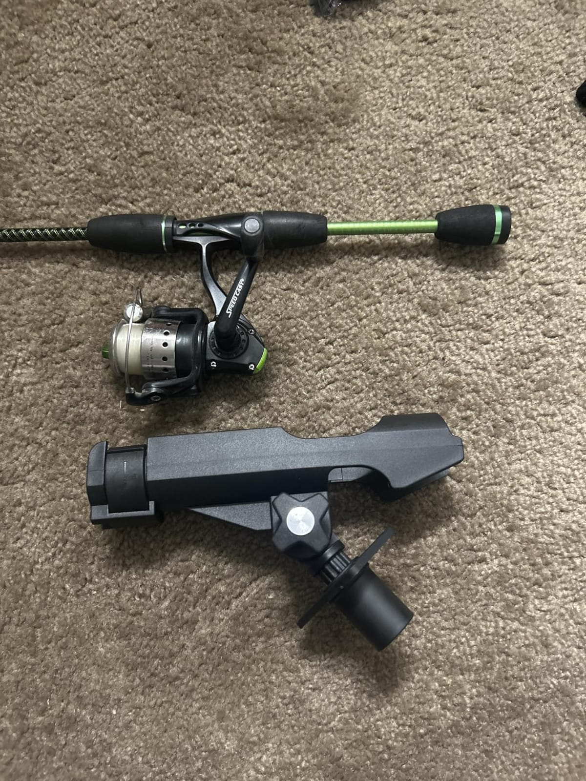 Bekith 2 Pack Fishing Rod Holder with Combo Mount, Adjustable Fishing Boat Rod Holder, Black Finish customer photo 2