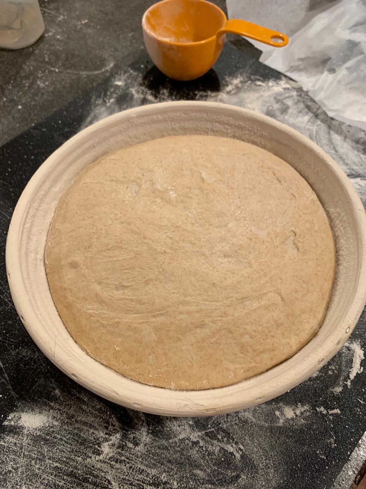 9 Inch Bread Banneton Proofing Basket - Baking Bowl Dough Gifts for Bakers Proving Baskets for Sourdough Bread Scraper Tool Starter Proofing customer photo 1