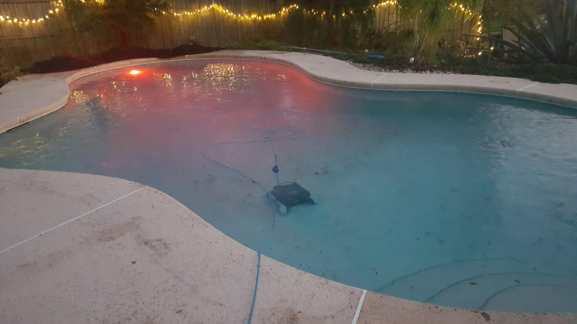 Dolphin Escape Robotic Pool Cleaner (2026 Model) — Massive Top-Loading Filter, Dual Motors, HyperBrush, HyperGrip Tracks, Smart Navigation — for Above Ground & In-Ground Pools up to 33ft customer photo 2
