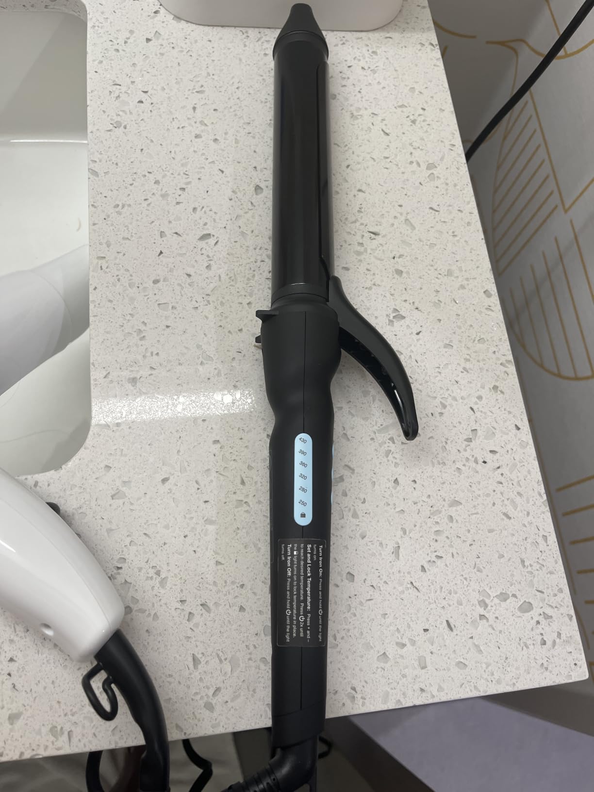Bio Ionic Long Barrel Curling Iron, Moisture Heat Technology & NanoIonic MX | Versatile Curling Styler with Longer Barrel for Easy Hair Styling, Multiple Barrel Sizes for Frizz-Free, Defined Curls customer photo 1