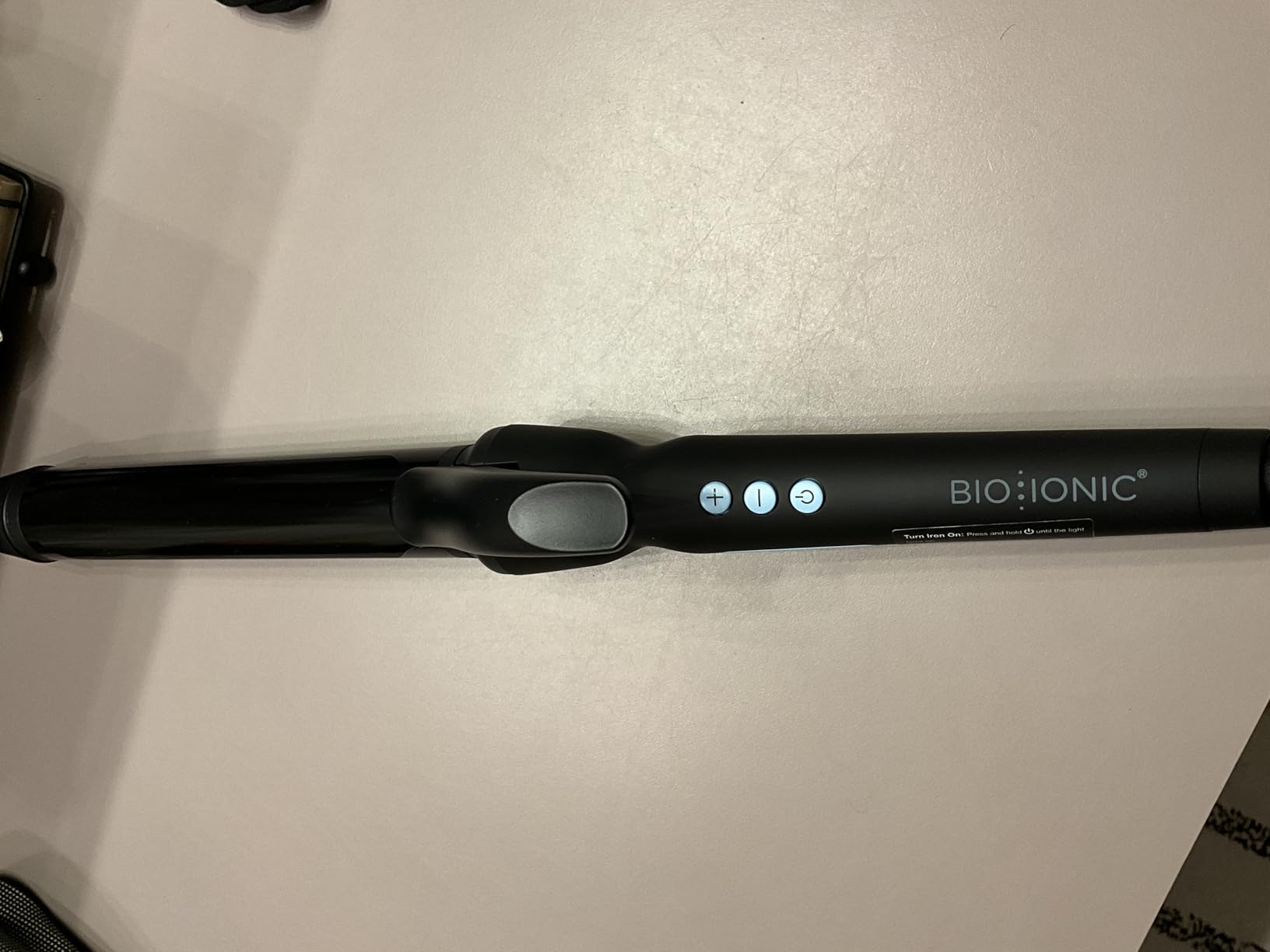 Bio Ionic Long Barrel Curling Iron, Moisture Heat Technology & NanoIonic MX | Versatile Curling Styler with Longer Barrel for Easy Hair Styling, Multiple Barrel Sizes for Frizz-Free, Defined Curls customer photo 2