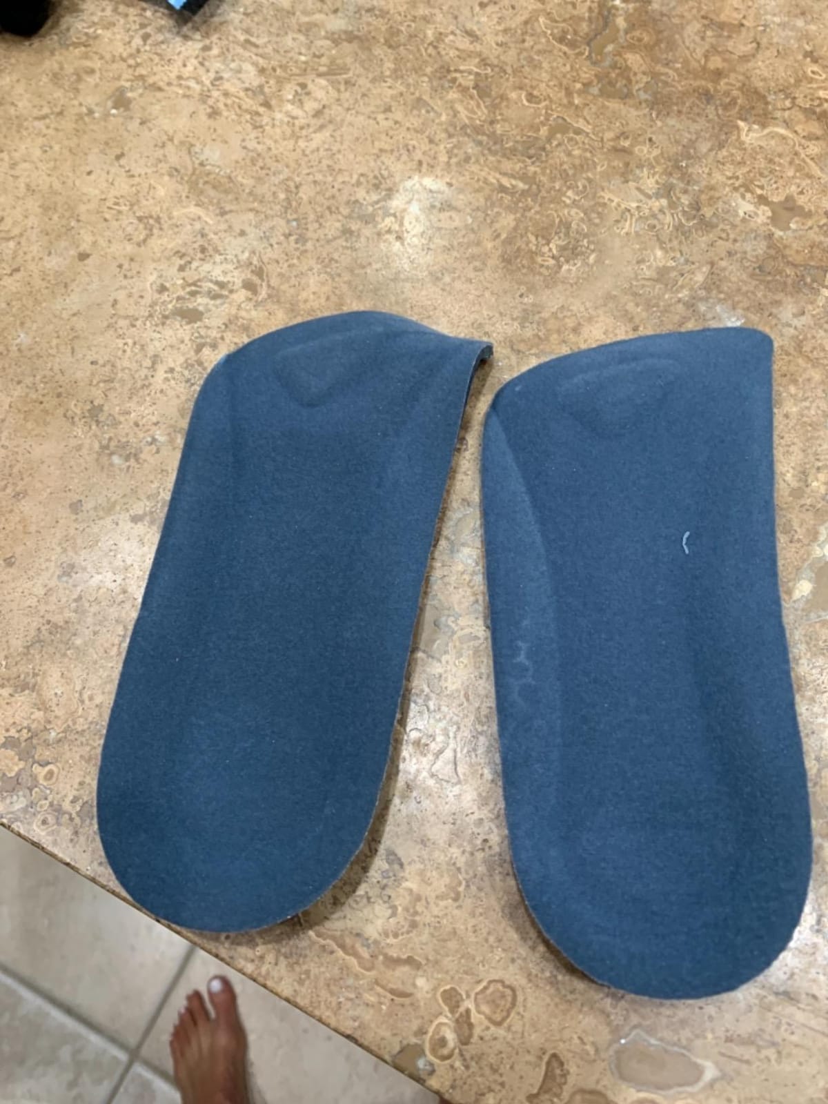 CALTO Half Elevator Insole for Men - 1/2 Inch Height Increase Taller Heel Lift Insert (2 Pack) Black customer photo 2