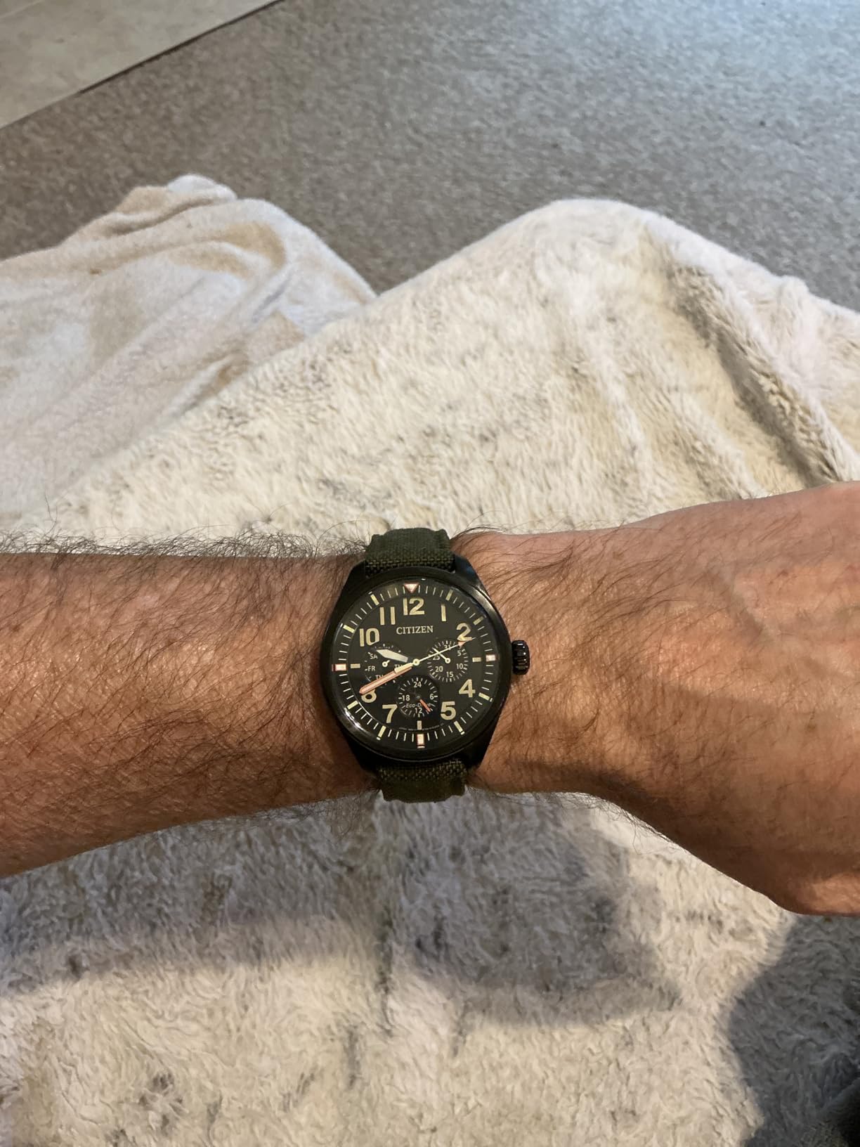 CITIZEN Men's Eco-Drive Garrison 43mm Stainless Steel BU2055-16E customer photo 1