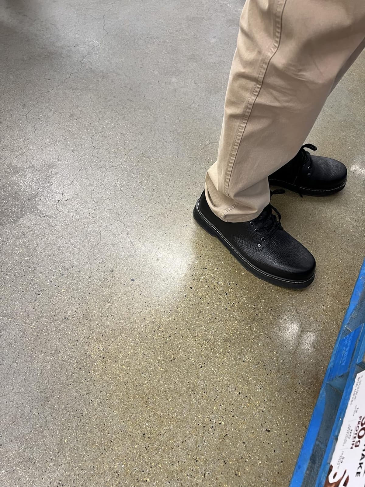Dr. Scholl's Shoes Men's Harrington II Slip Resistant Oxford Work Shoes customer photo 2
