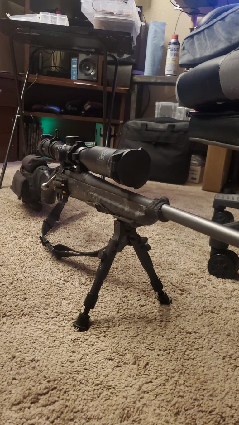 Feyachi 3 in 1 Tactical Riflebipod + Rail Mount Adapter + Barrel Clamp Adjustable Height from 6.5