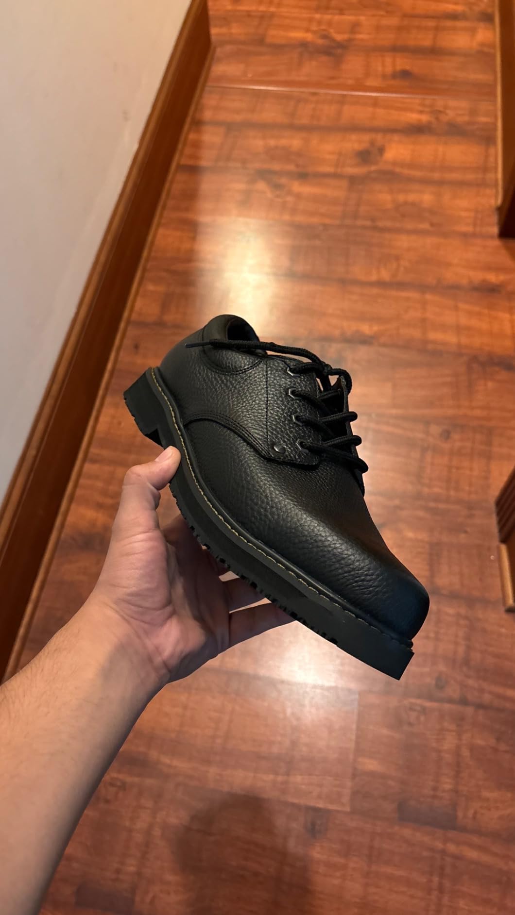 Dr. Scholl's Shoes Men's Harrington II Slip Resistant Oxford Work Shoes | Office Shoes customer photo 1