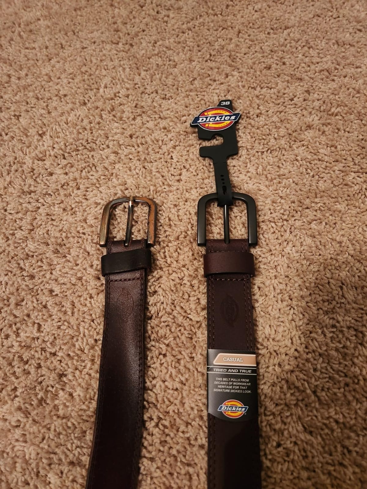 Dickies Men's Genuine Leather Work Casual Belt customer photo 1