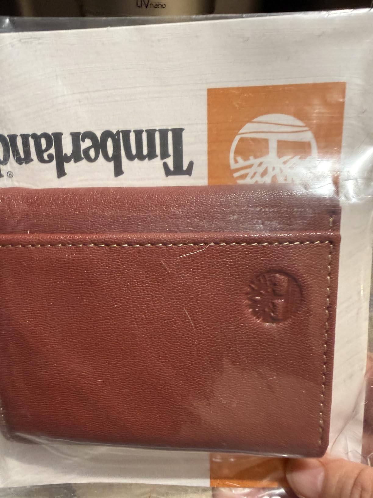 Timberland Men's Genuine Leather RFID Blocking Trifold Wallet customer photo 1