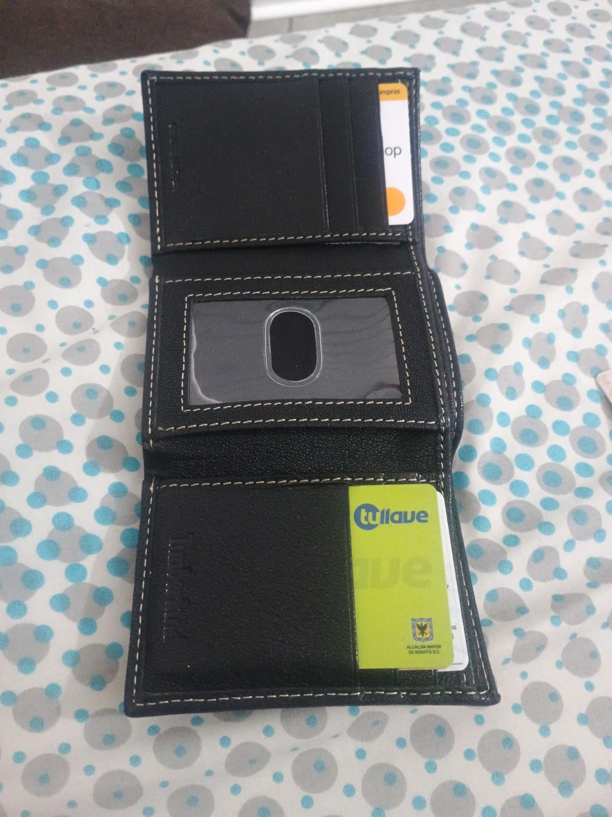 Timberland Men's Genuine Leather RFID Blocking Trifold Wallet customer photo 2
