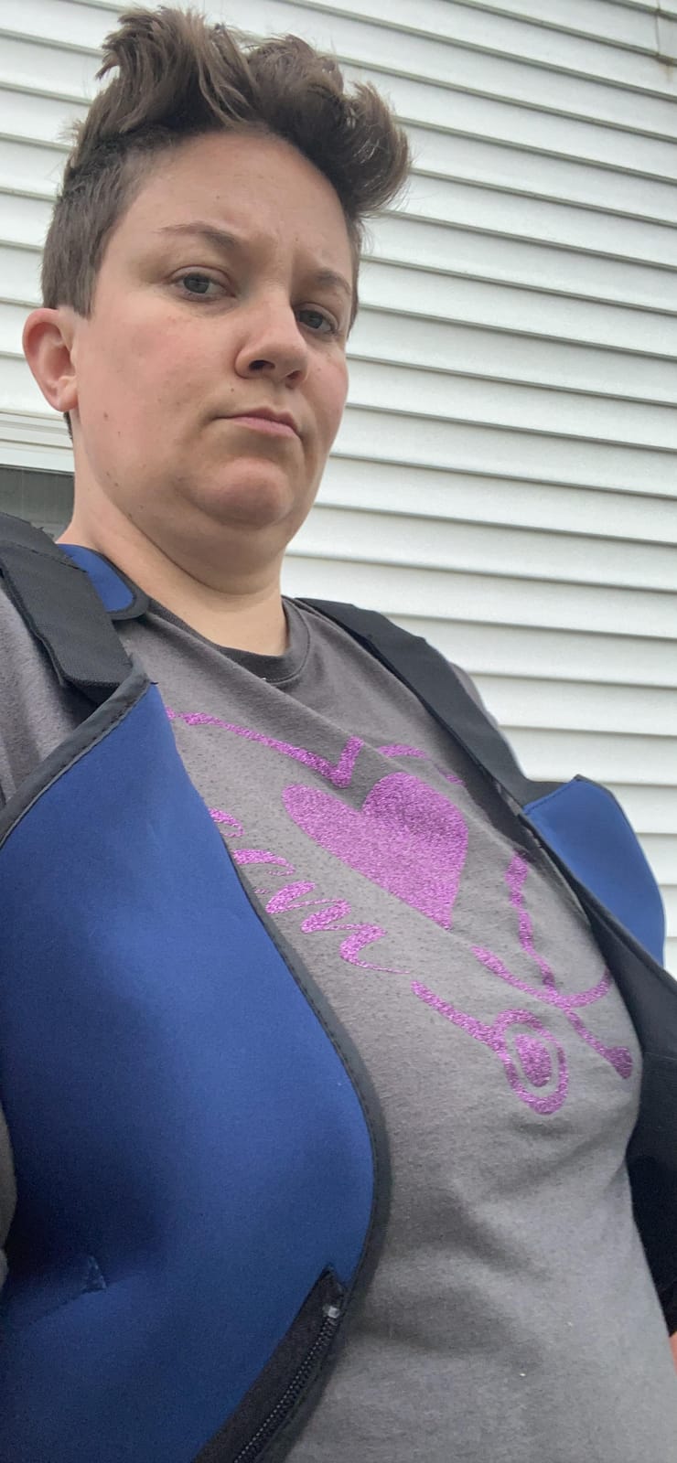 FlexiFreeze Personal Series Ice Vest (Zipper Closure) customer photo 2