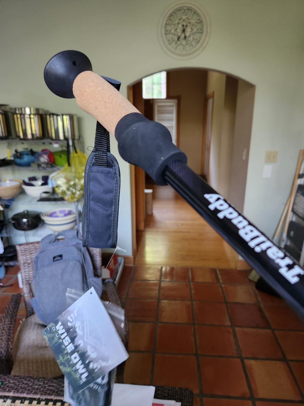 TrailBuddy Trekking Poles – Lightweight 7075 Aluminum Hiking Poles for Women, Men & Seniors – Collapsible Walking Sticks for Travel, Trails & Balance customer photo 1