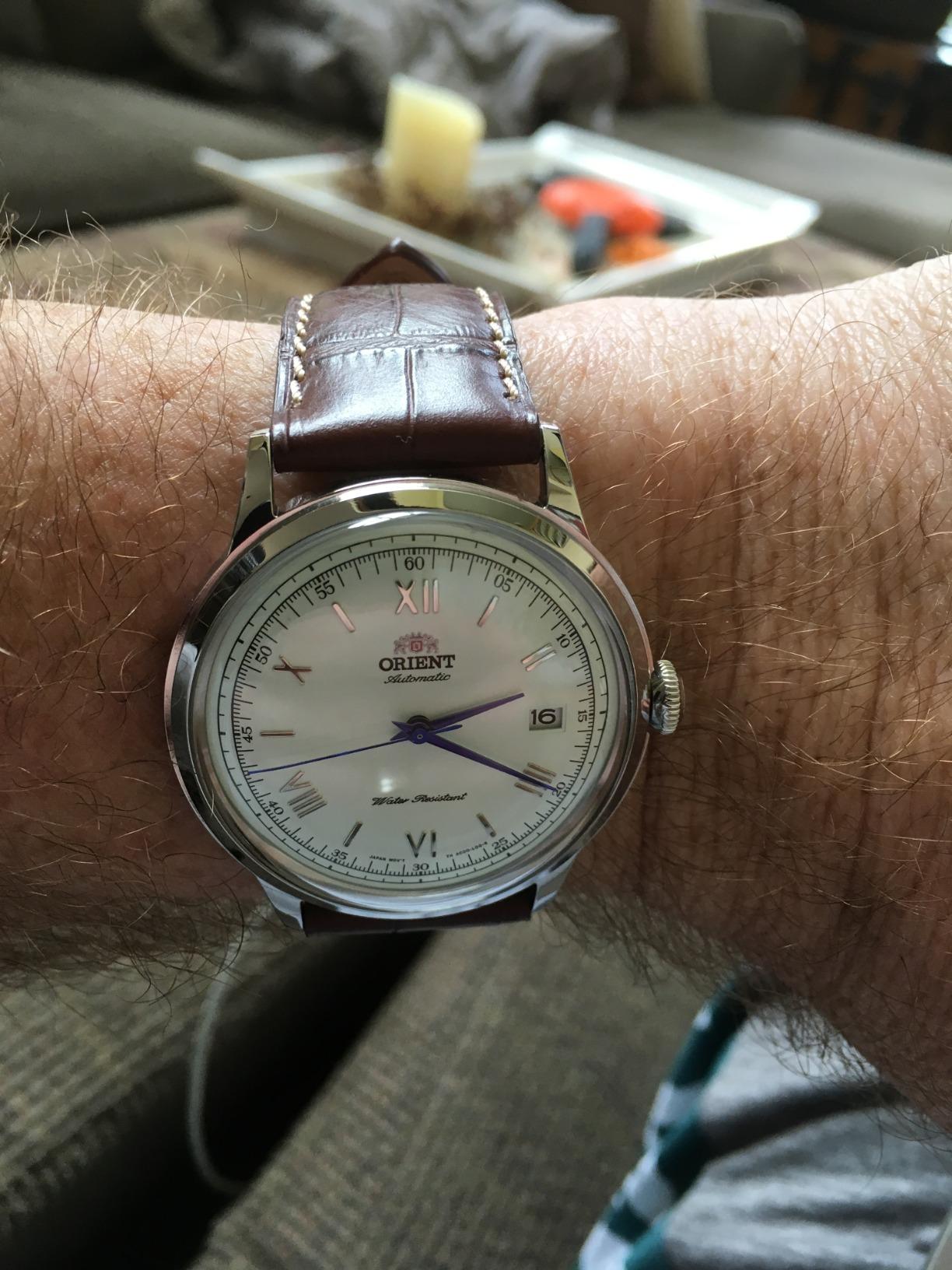 Orient Bambino Version 2 Automatic/Hand-Winding Wrist Watch customer photo 1