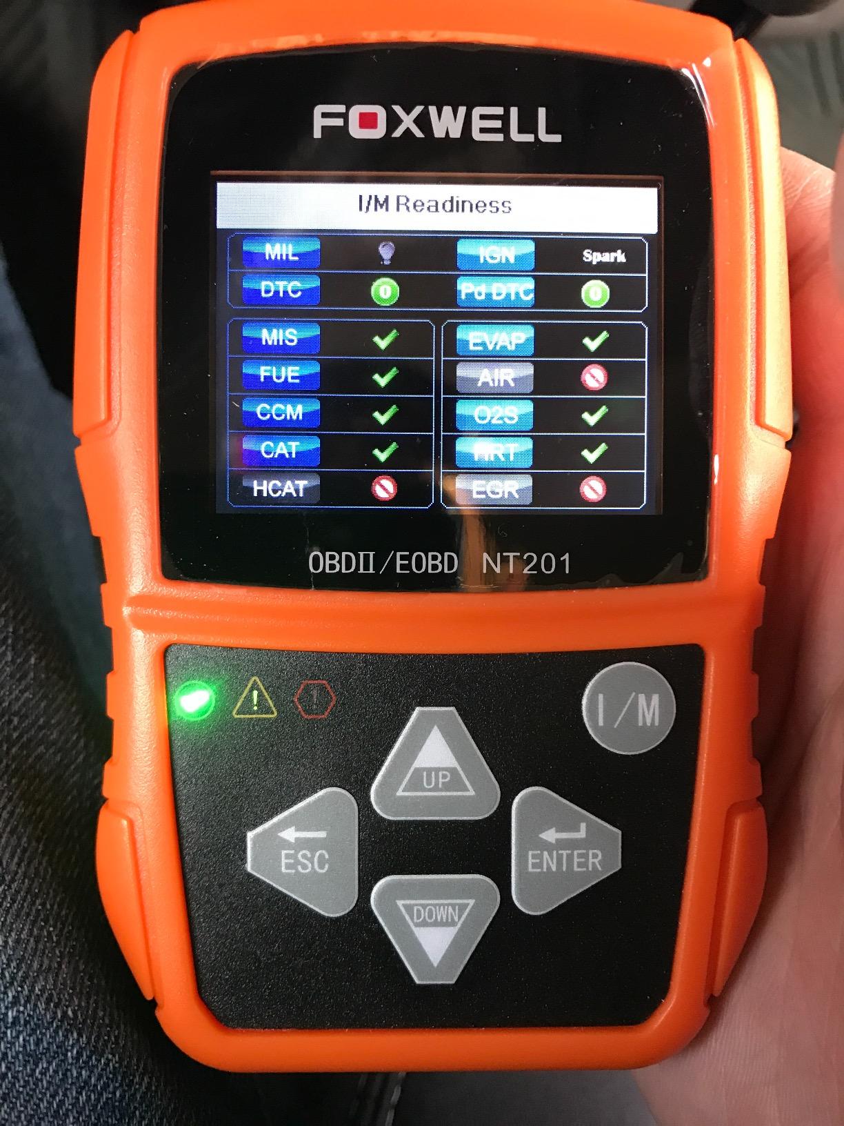 FOXWELL NT201 OBD2 Scanner Engine Code Reader for Cars and Trucks | Reset Check Engine Light, Read & Clear Fault Codes, View Live Data & Check I/M Readiness, OBDII Diagnostic Tool Since 1996 customer photo 2