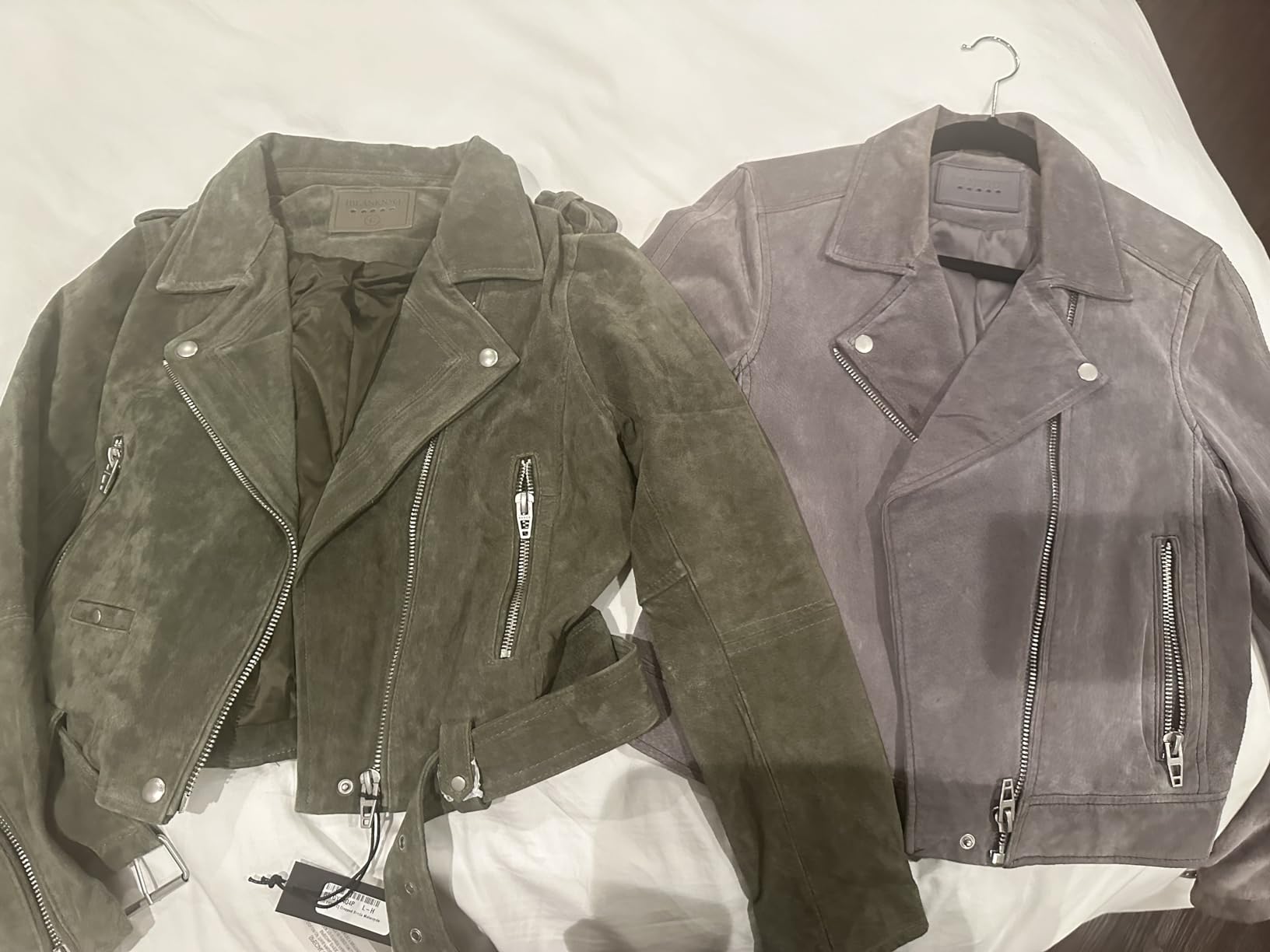 [BLANKNYC] Women's Suede Jacket customer photo 1