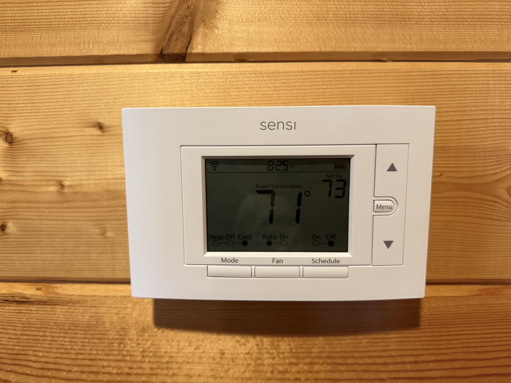 Sensi Smart Thermostat, Wi-Fi, DIY, Alexa, Energy Star Certified, ST55 customer photo 1