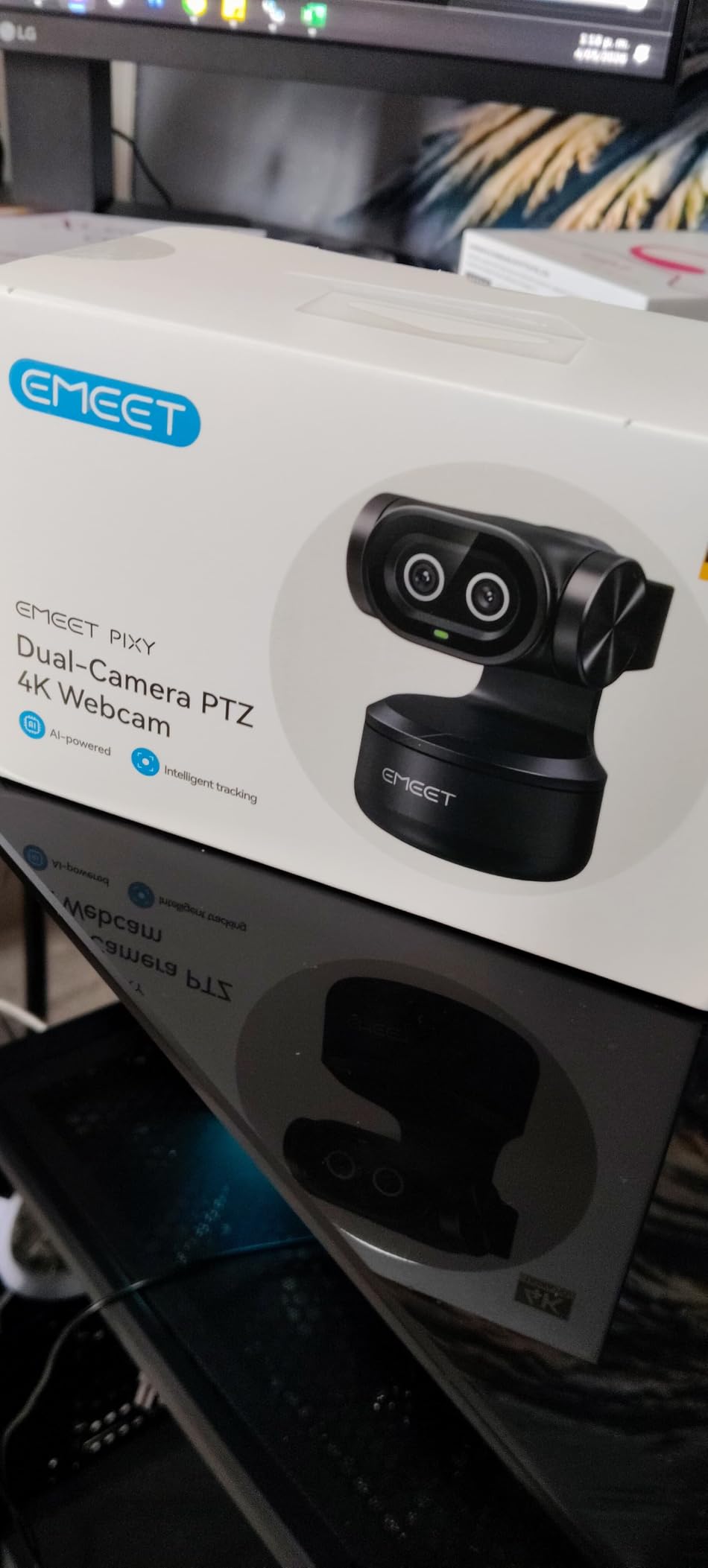 EMEET PIXY Dual-Camera AI-Powered PTZ Camera 4K, AI Tracking customer photo 1