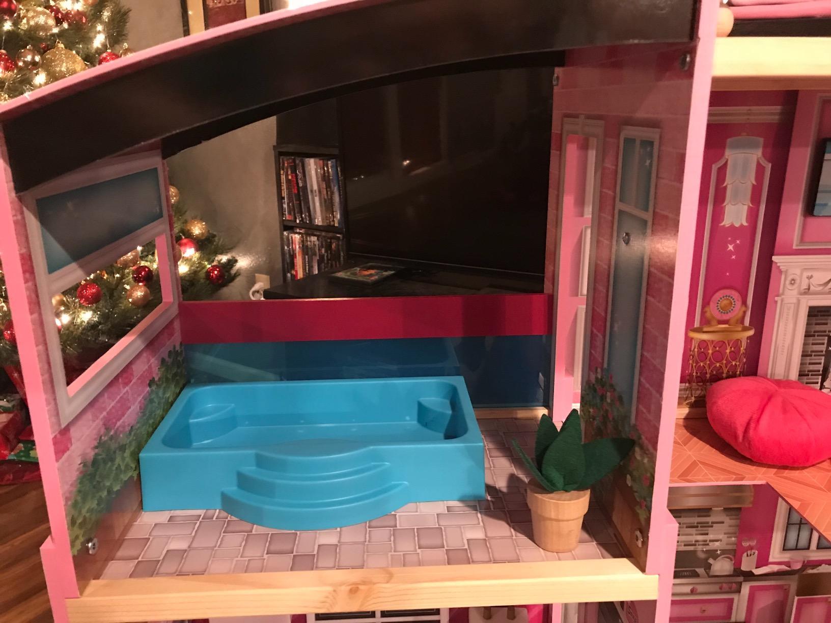 KidKraft Wooden Dollhouse Shimmer Mansion for 12