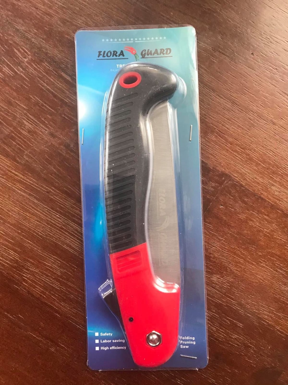 FLORA GUARD 7.7-Inch Folding Hand Saw,7 TPI Staggered Teeth Pruning Saw customer photo 1