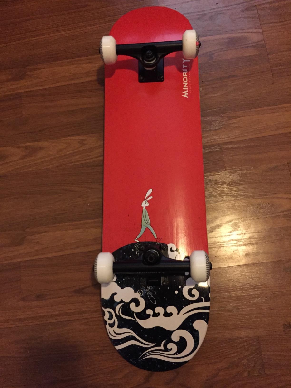 Minority 32inch Maple Skateboard|Trick Skateboard for Beginners, Intermediate and Pros customer photo 2