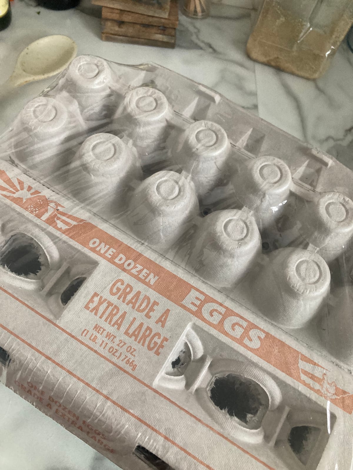 MT Products Natural Pulp Jumbo Egg Cartons 1 Dozen - Disposable Egg Storage Container (Pack of 15) - Made in the USA customer photo 1