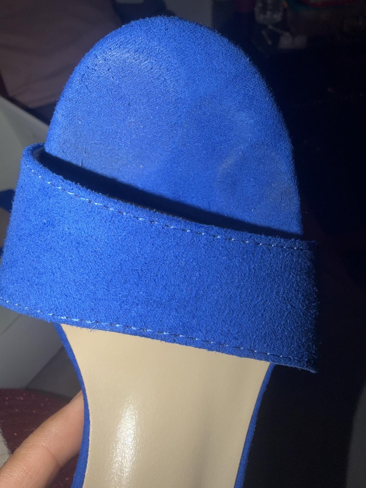 DREAM PAIRS Women's Platform High Heel Sandals | Open Toe Ankle Strap Heel Fashion Wedding Party Dress Sandals Shoes, 1.25-inch Platform and a 4.5-inch Block Heel customer photo 1