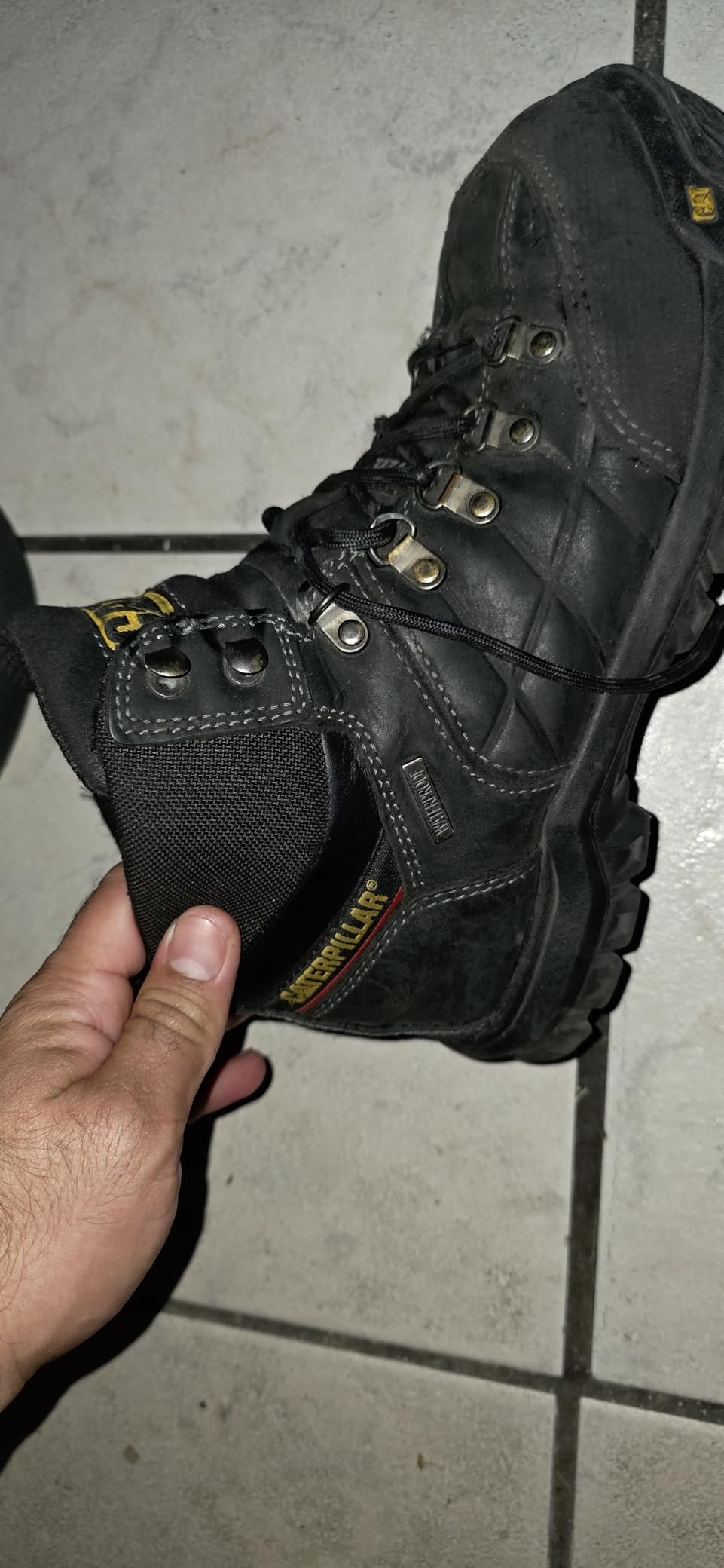 CAT Men's Threshold Waterproof Steel Toe Work Boot customer photo 1