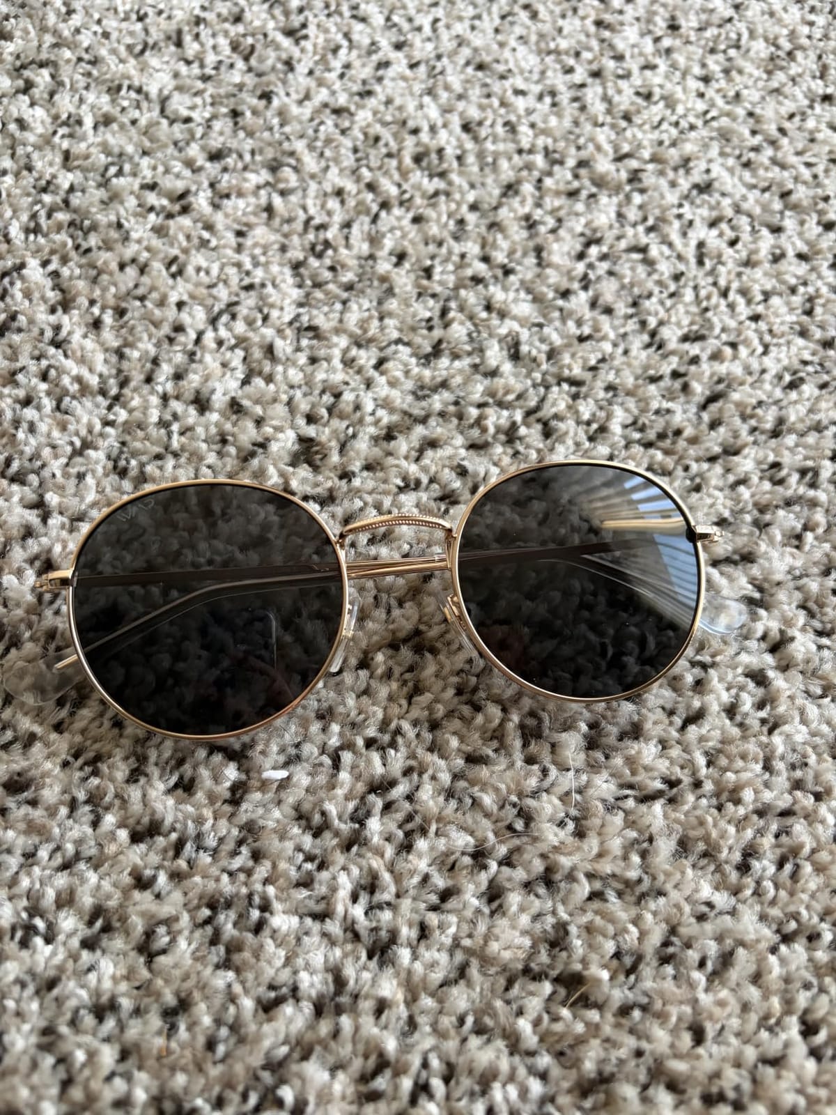 WearMe Pro Nevada Women's Polarized Sunglasses, Retro Round Frame, UV400 customer photo 1