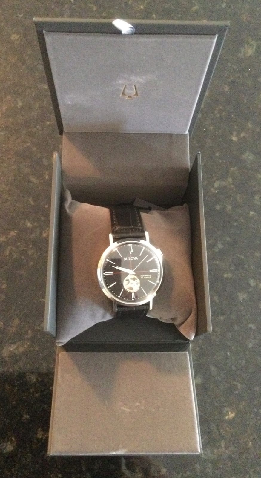 Bulova Men's Classic Aerojet 3-Hand Automatic Leather Strap Watch customer photo 2