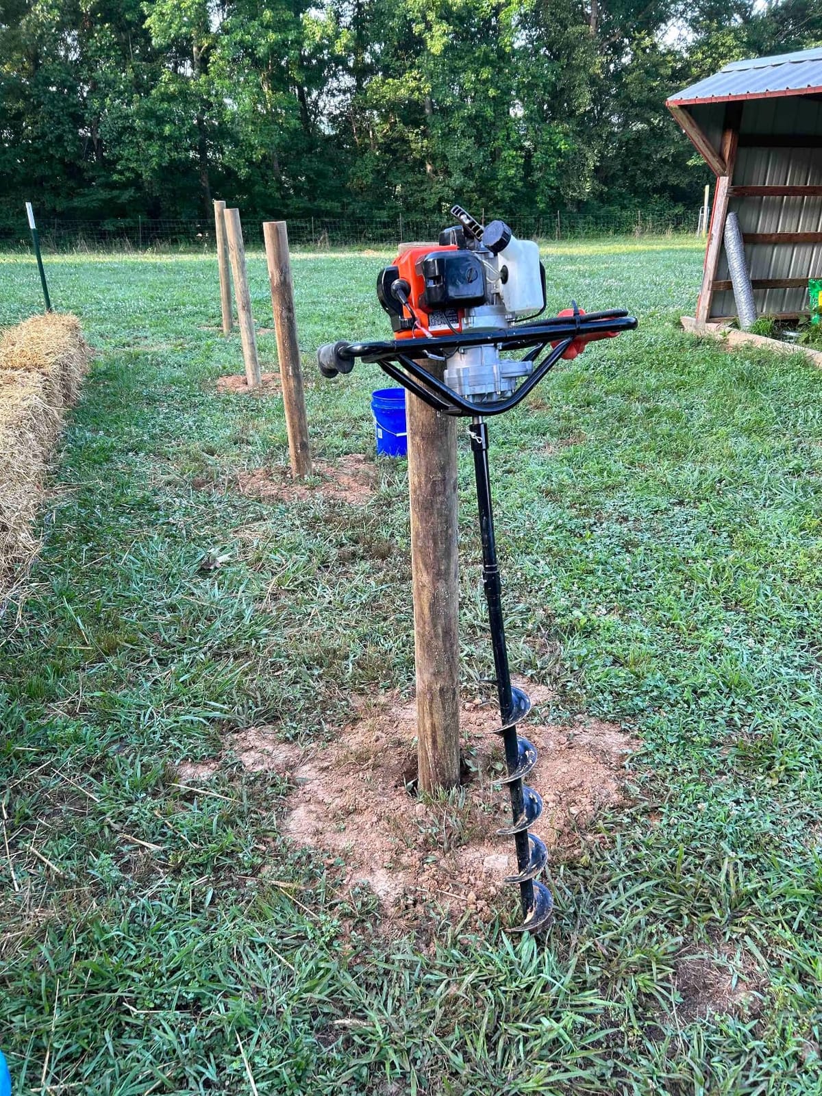 PROYAMA 54cc Post Hole Digger, Gas Powered Easy Start Earth Auger Digger customer photo 1