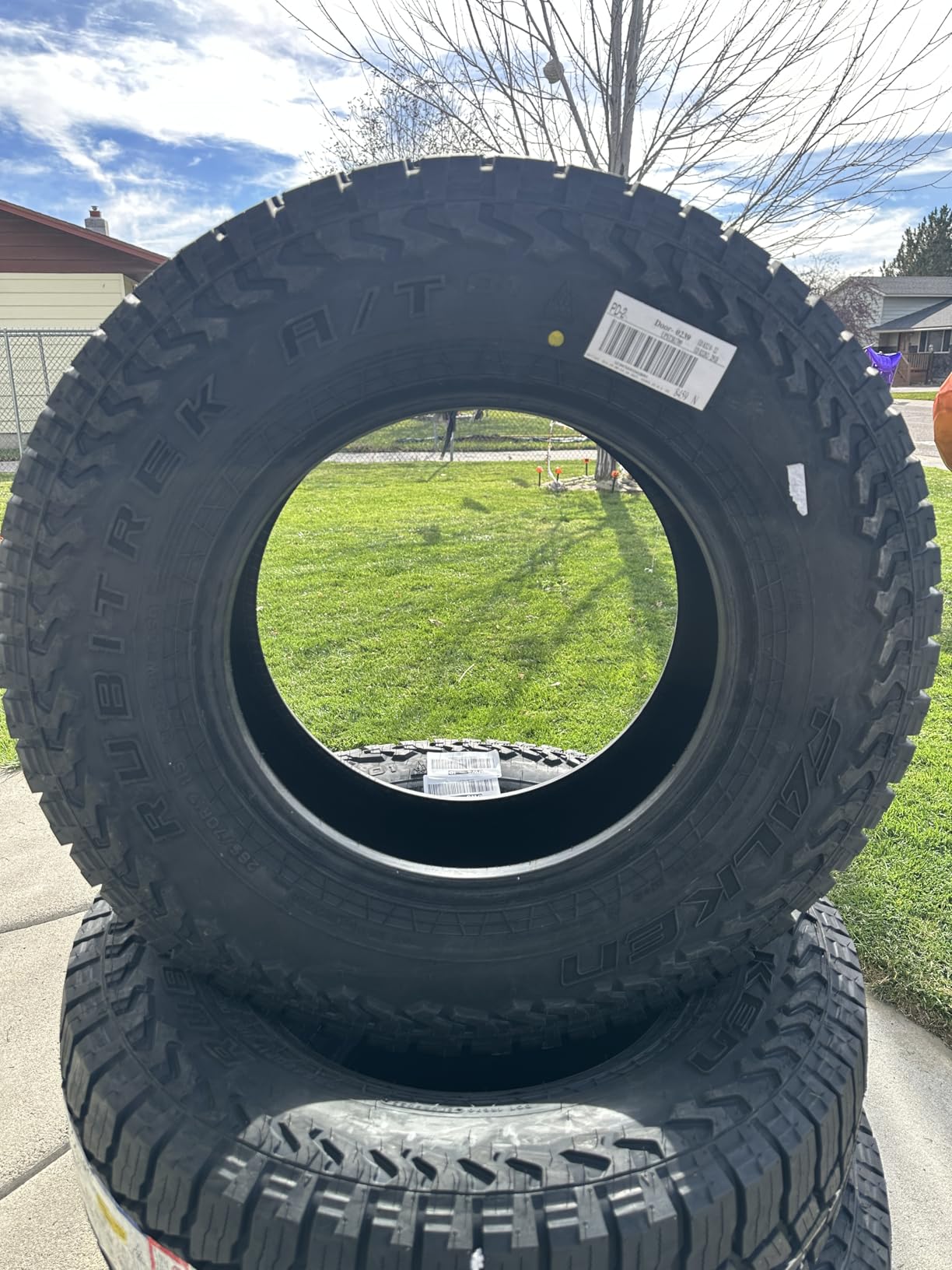Falken Rubitrek A/T All Terrain 265/70R17 115T Light Truck Tire customer photo 2