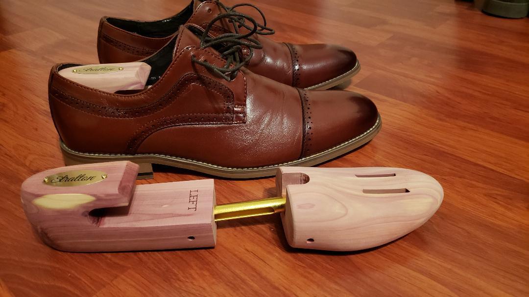 Stratton Cedar Shoe Tree - Shoe Trees for Men & Women, Sneakers, Widener & Shaper | GROWN IN USA customer photo 2