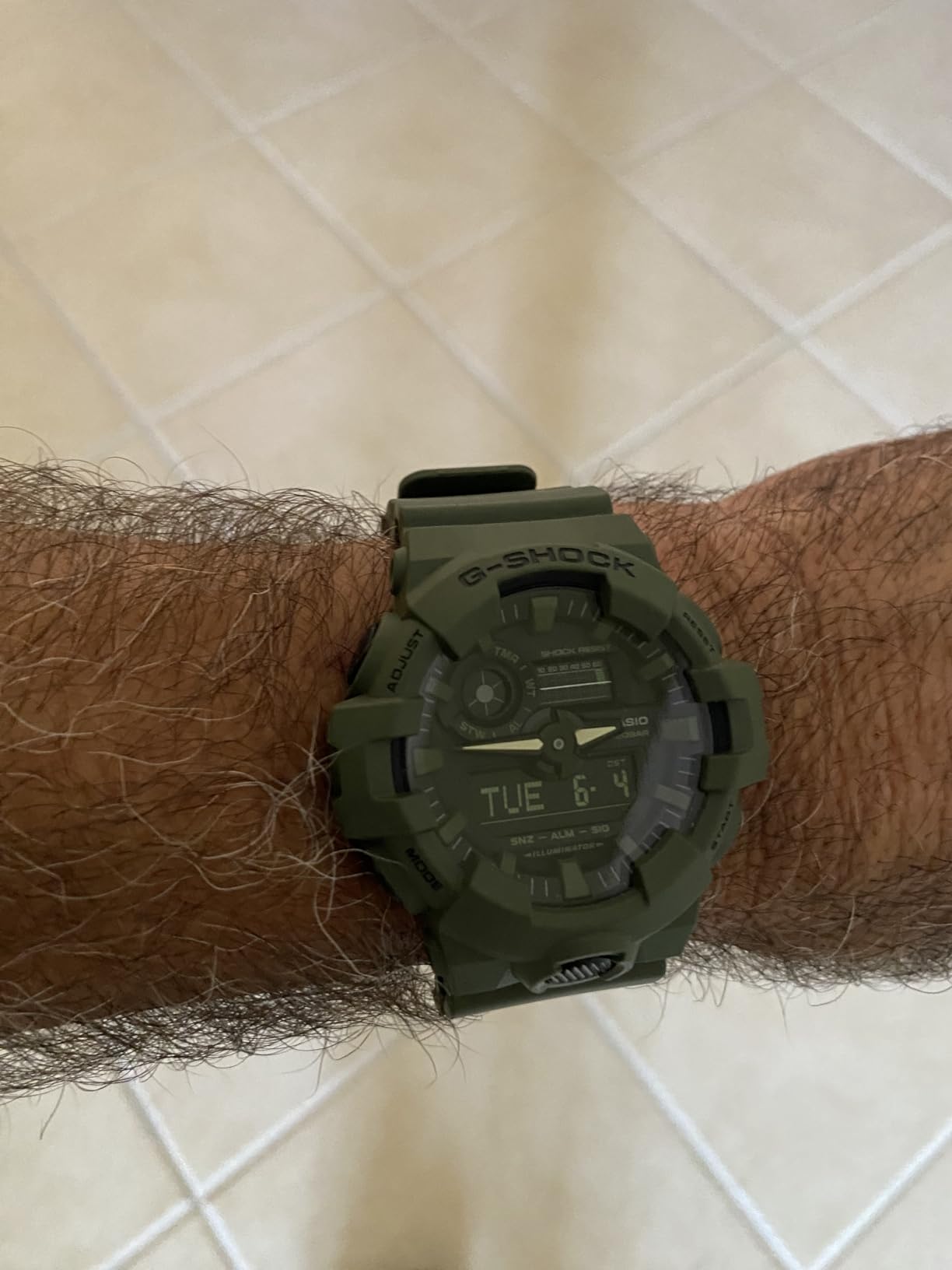 Casio Men's 700UC Series G-Shock Quartz 200M WR Shock Resistant customer photo 1